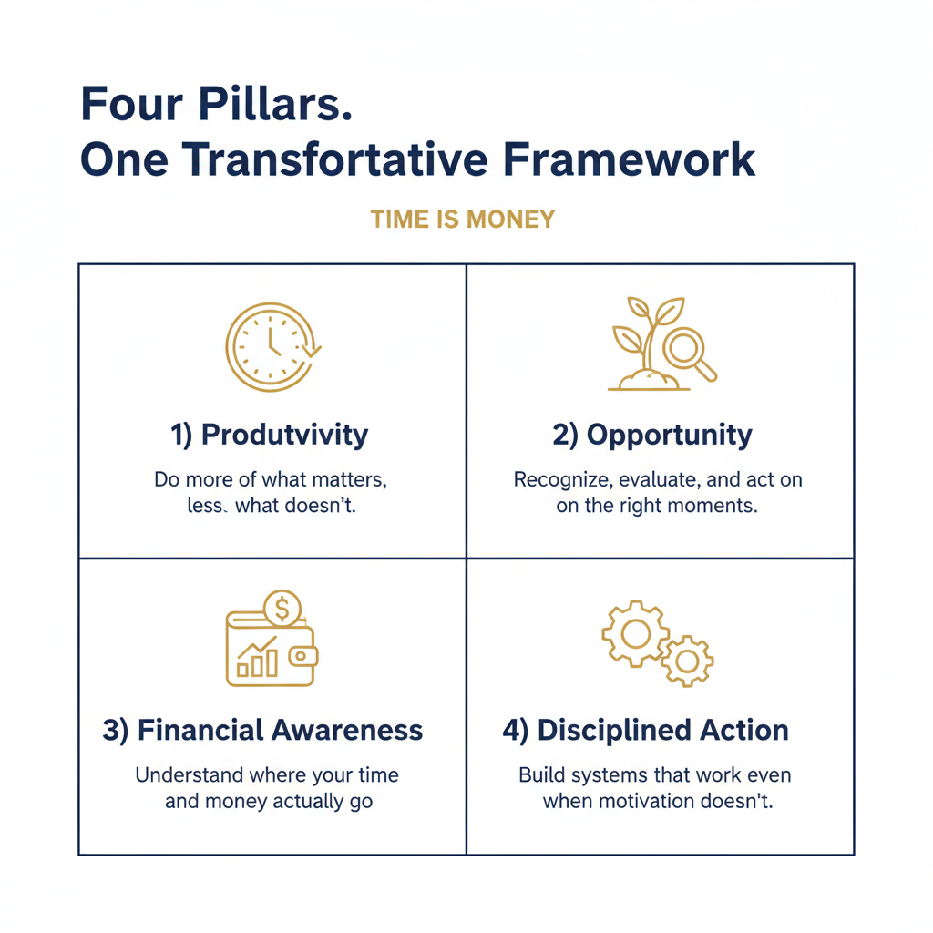 TIME IS MONEY – A Guide to Productivity & Wealth Creation