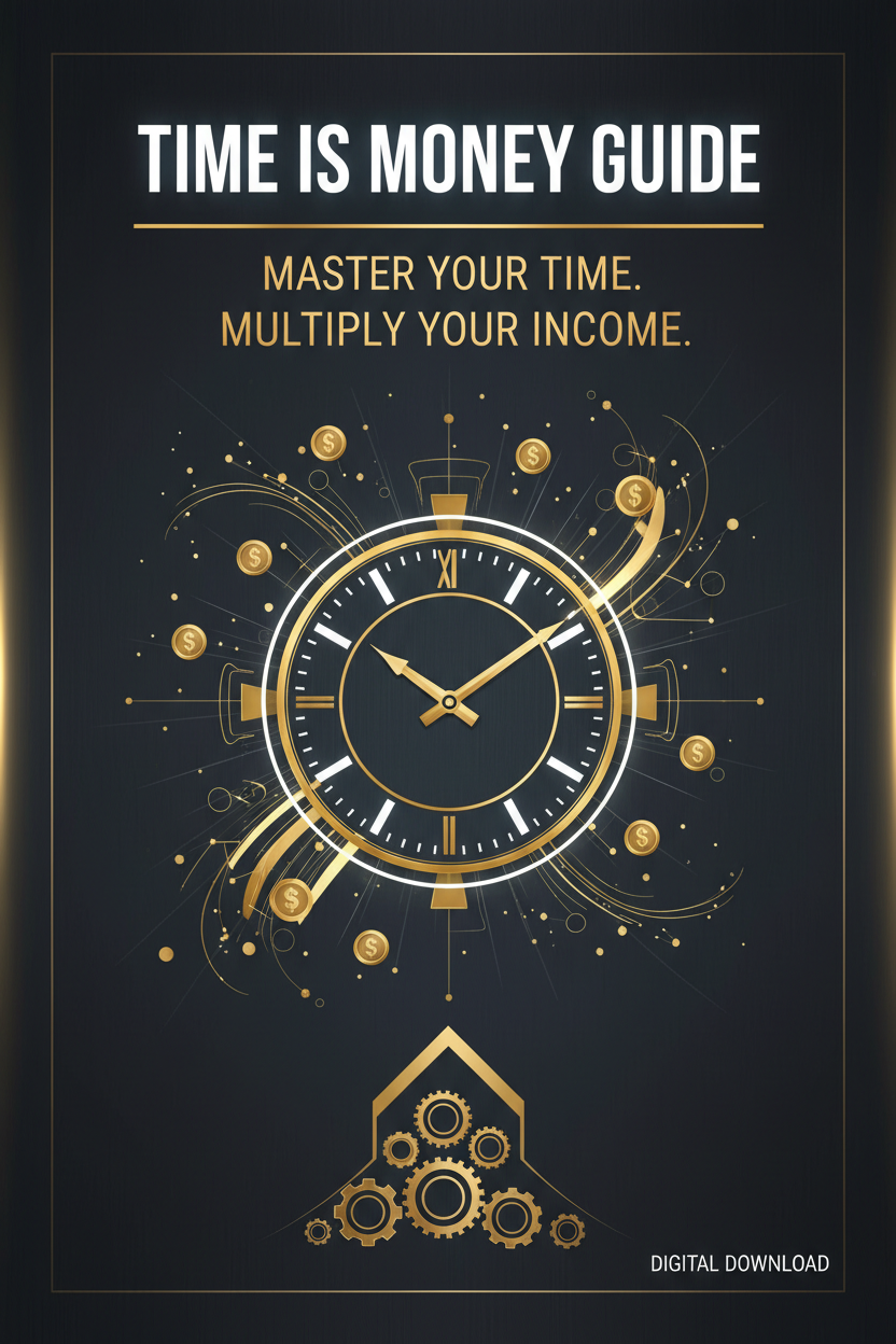 Time Is Money Guide - Master Your Time. Multiply Your Income.