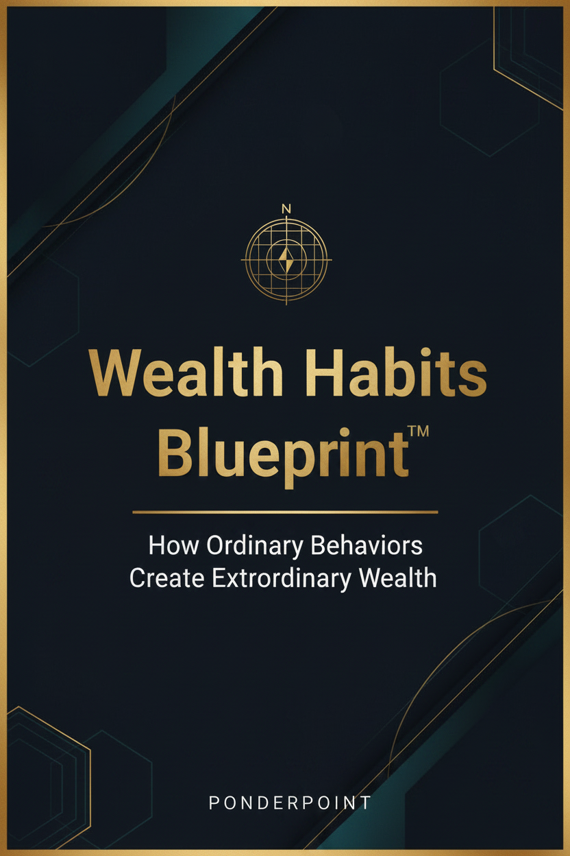 Wealth Habits Blueprint™ — How Ordinary Behaviors Create Extraordinary Wealth by PONDERPOINT