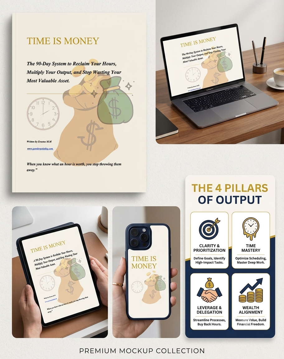 TIME IS MONEY – A Guide to Productivity & Wealth Creation